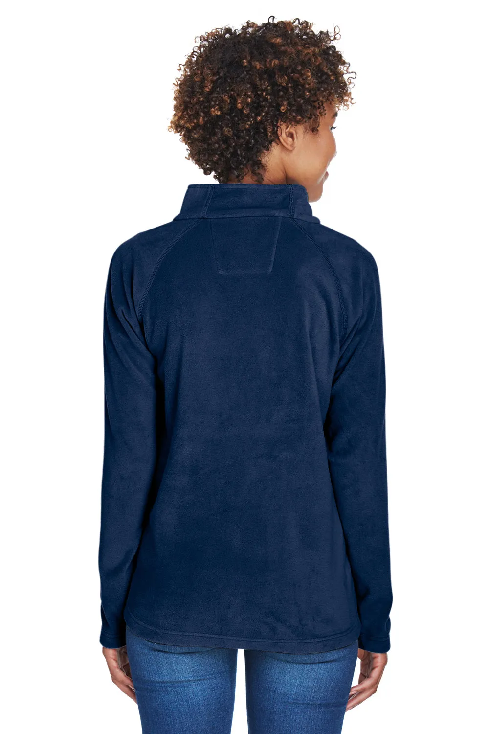 Team 365 Damen Campus Pill Resistant Microfleece Full-Zip-Jacke - Dunkelmarineblau