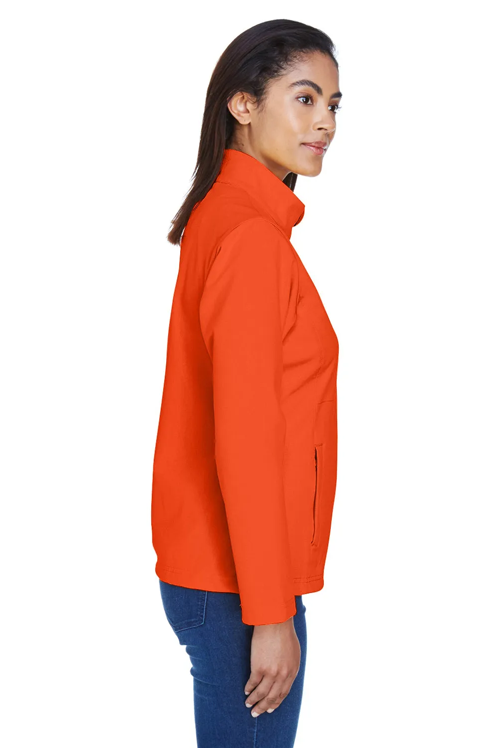 Team 365 Damen Leader Wind- & wasserdichte Reißverschlussjacke - Orange