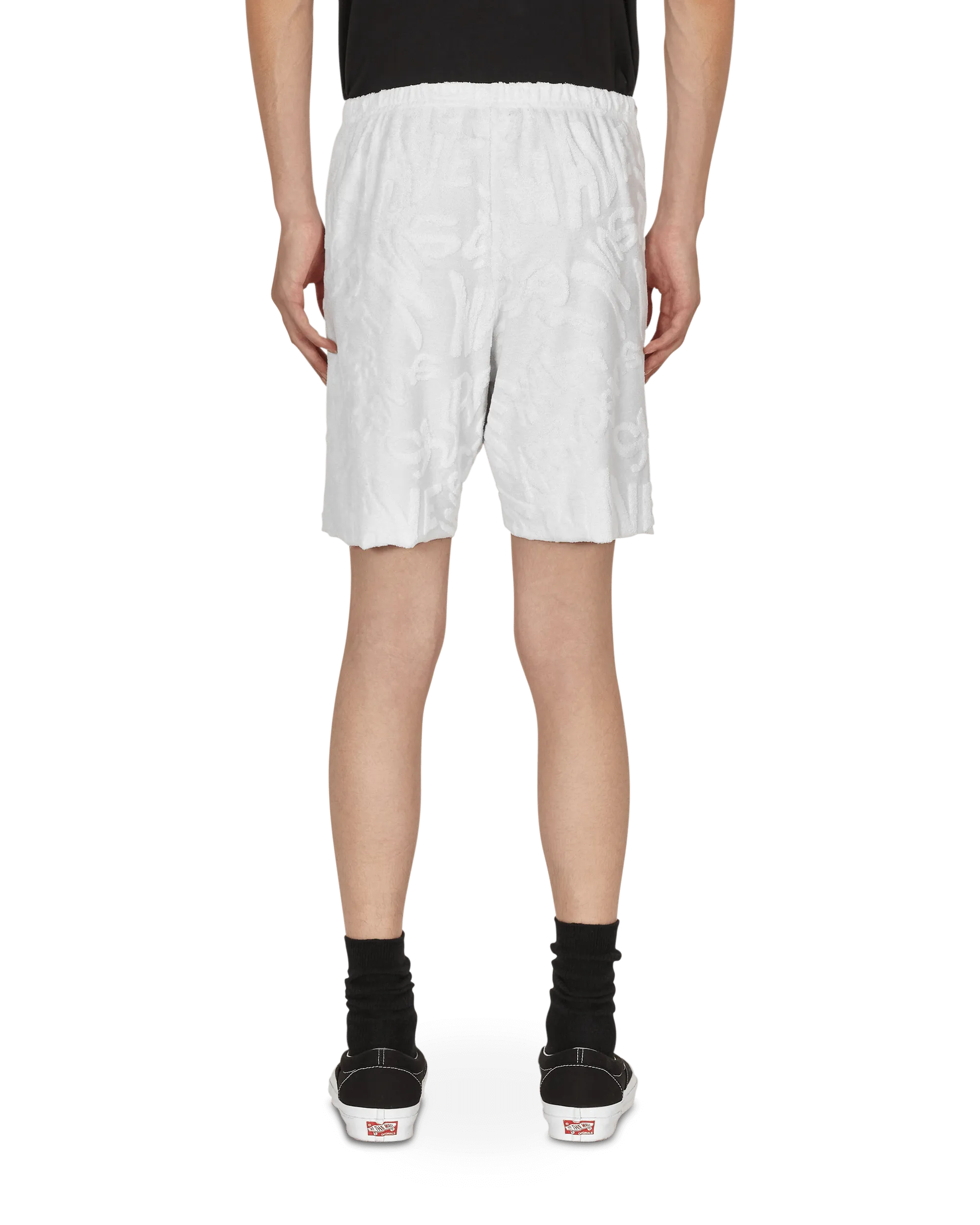 Terry Shorts Weiß