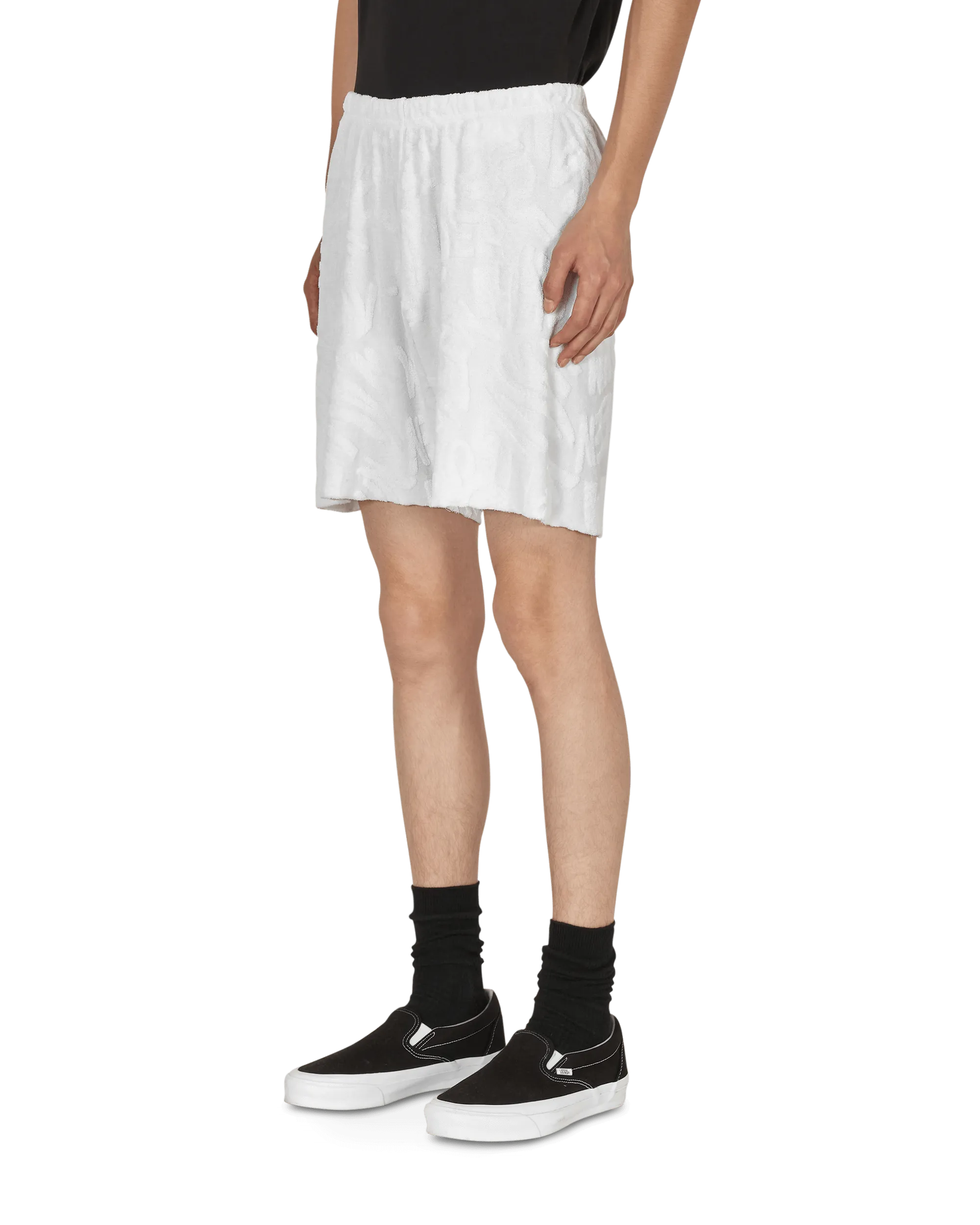Terry Shorts Weiß