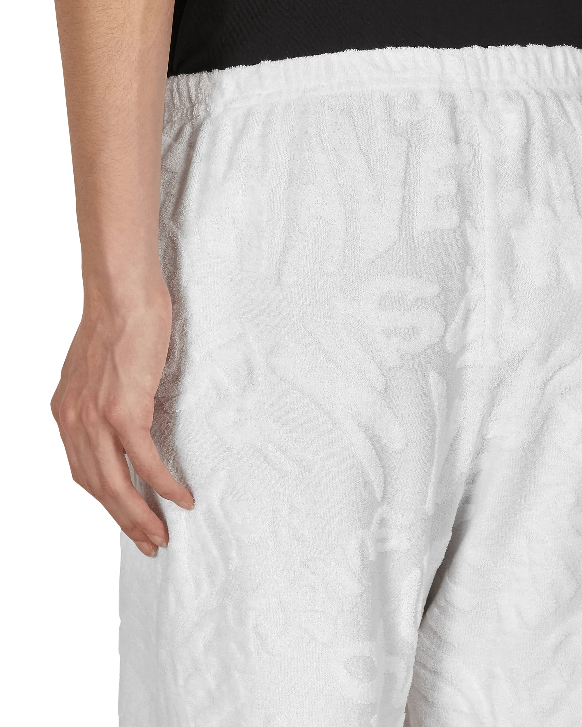 Terry Shorts Weiß