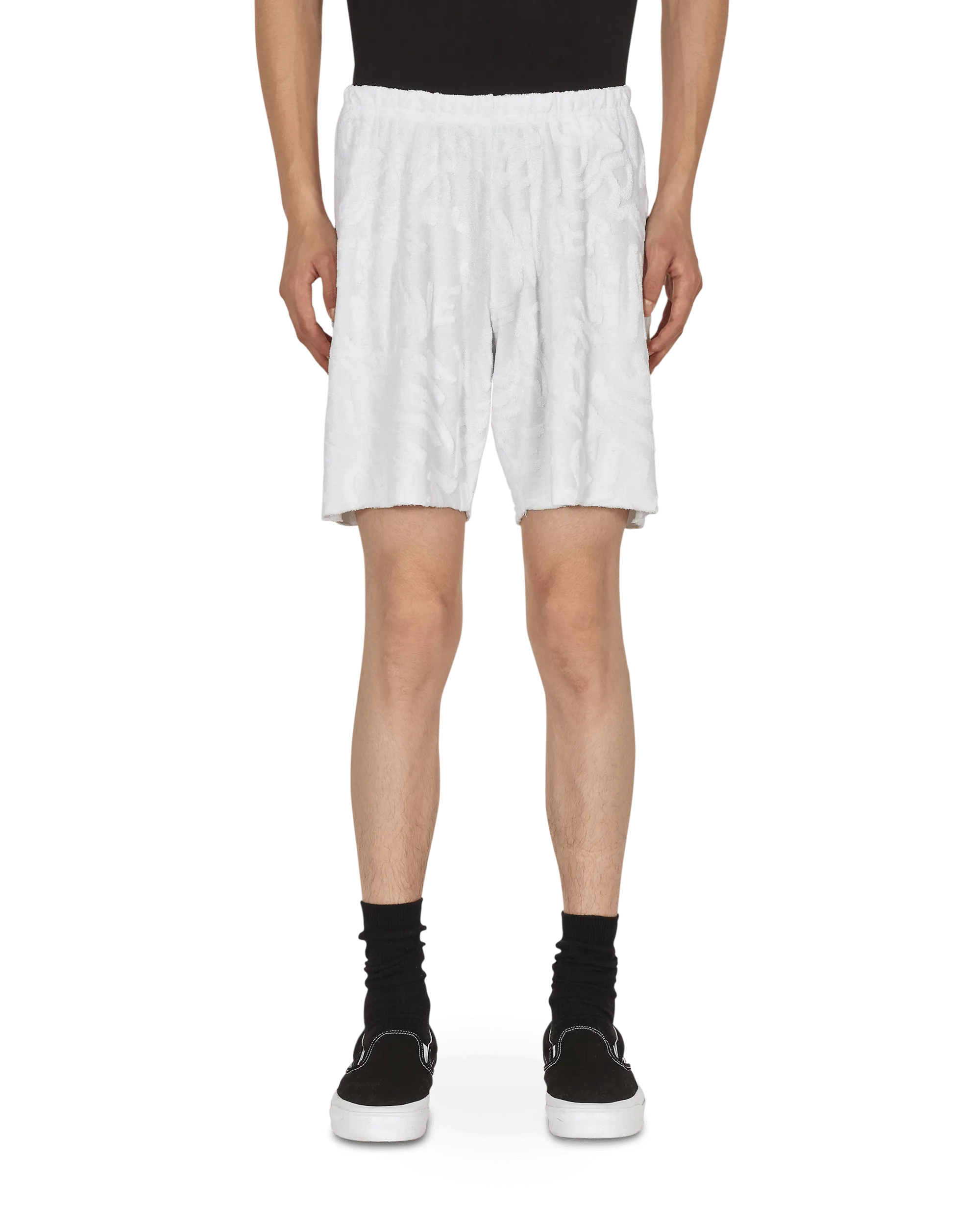 Terry Shorts Weiß