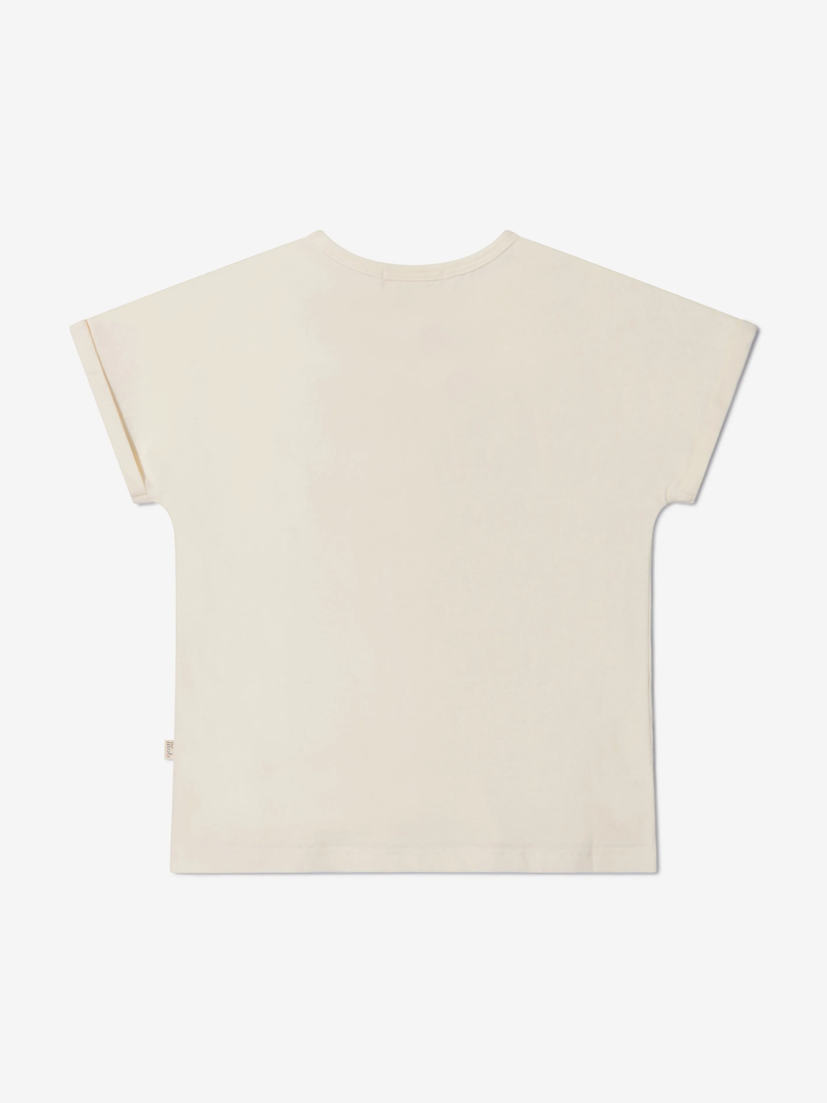 Das Bonnie Mob Girls Bio-Baumwoll-T-Shirt mit Kirschblüten-Print