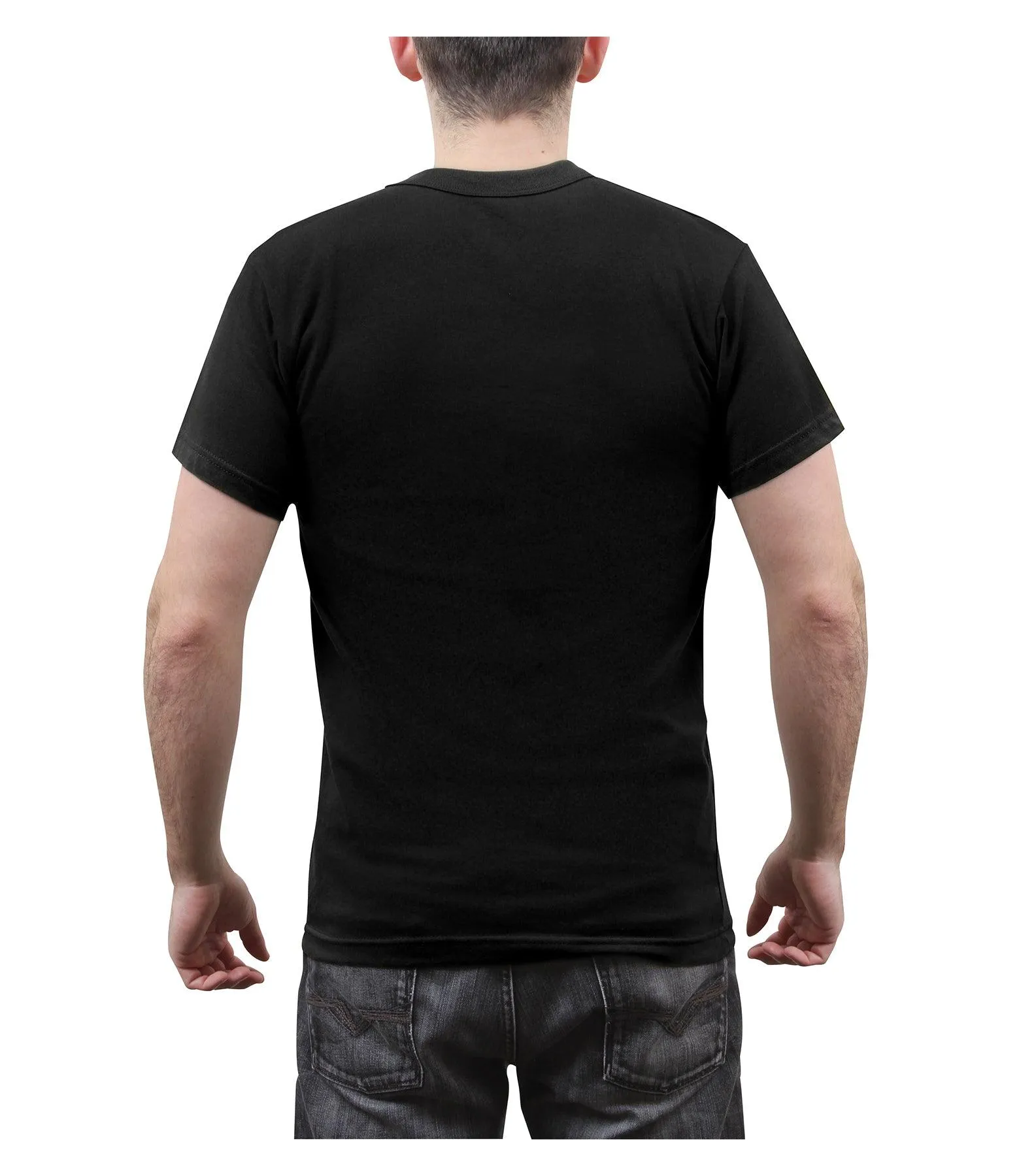 Thin Blue Line & Thin Red Line T-Shirt von Rotcho
