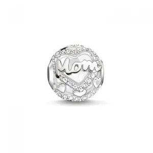 Thomas Sabo Karma Perlen Schmuck Thomas Sabo Achat Zirkonia Karma Perle K0160-625-14