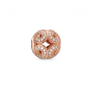 Thomas Sabo Karma Perlen Schmuck Thomas Sabo Karma Perlen Roségold Glitzernde Welle K0027