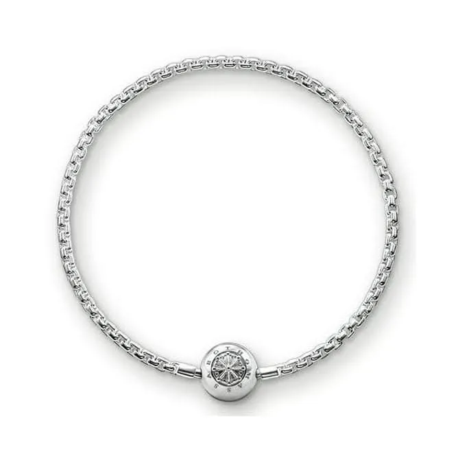 Thomas Sabo Karma Perlen Schmuck Thomas Sabo Karma Perlen Armband aus Sterling Silber KA0001-001-12