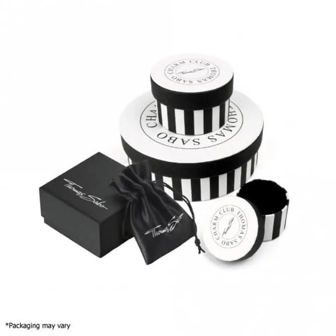 Thomas Sabo Karma Perlen Schmuck Thomas Sabo Karma Silber Geschwärztes Synthetisches Korund Perle K0096