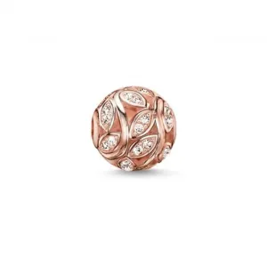 Thomas Sabo Karma Perlen Schmuck Thomas Sabo Karma Silber Vergoldet Roségold Zirkonia Perle K0080