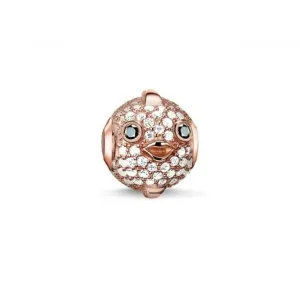Thomas Sabo Karma Perlen Schmuck Thomas Sabo Roségold Zirkonia Karma Perle K0148-416-14