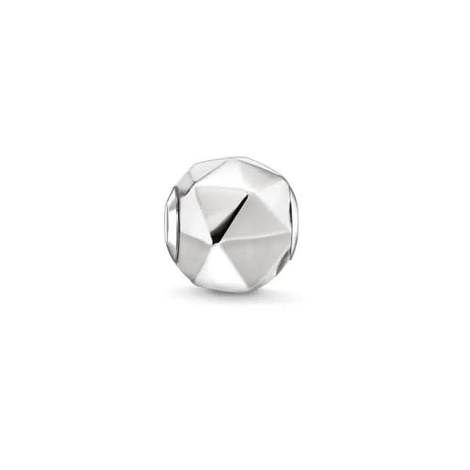 Thomas Sabo Karma Perlen Schmuck Thomas Sabo Silbernes Dreieck Karma Perle K0226-001-12