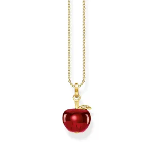 Thomas Sabo Damen Halsketten Gold Apfel Halskette