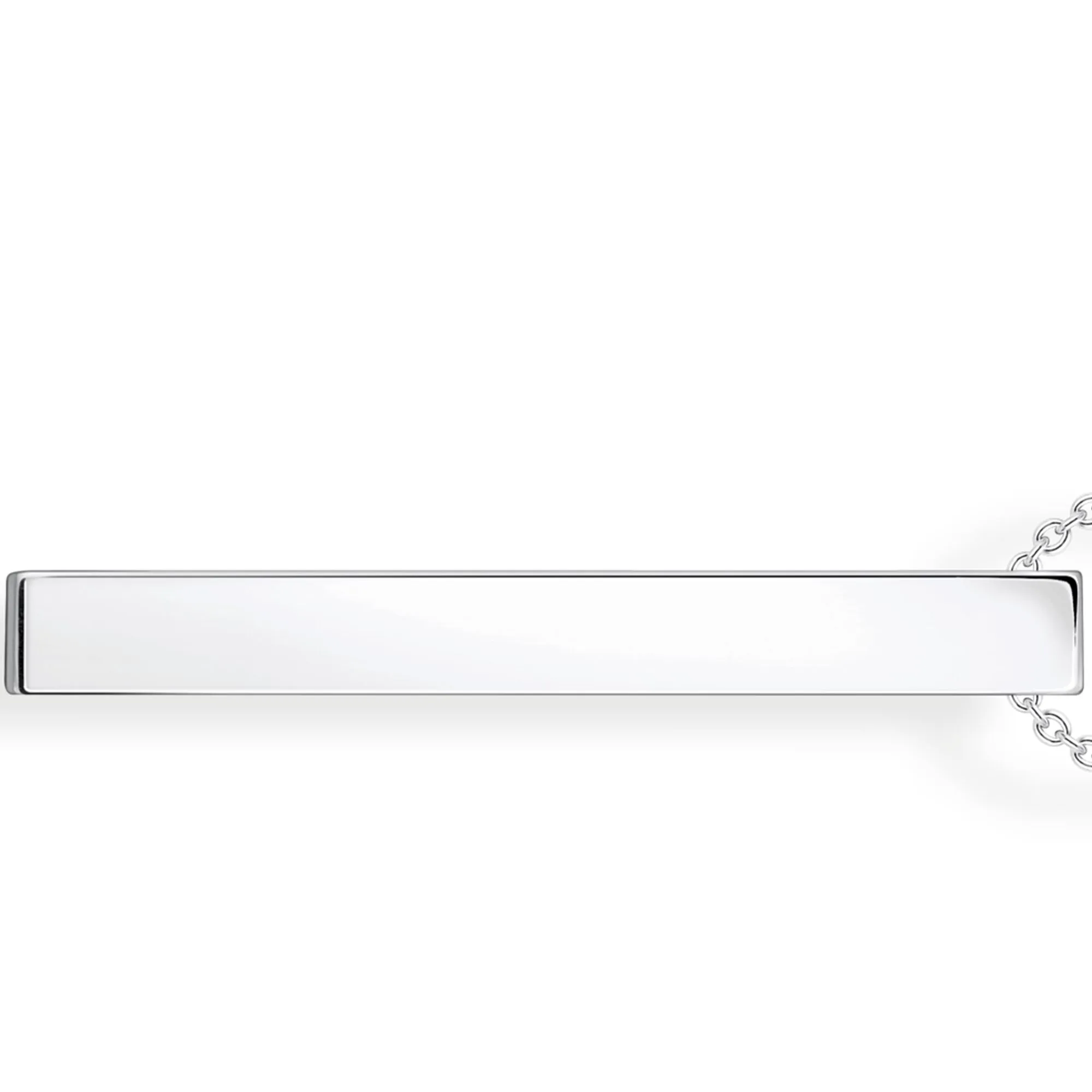 Thomas Sabo Damenketten Halskette mit bunten Steinen in Silber