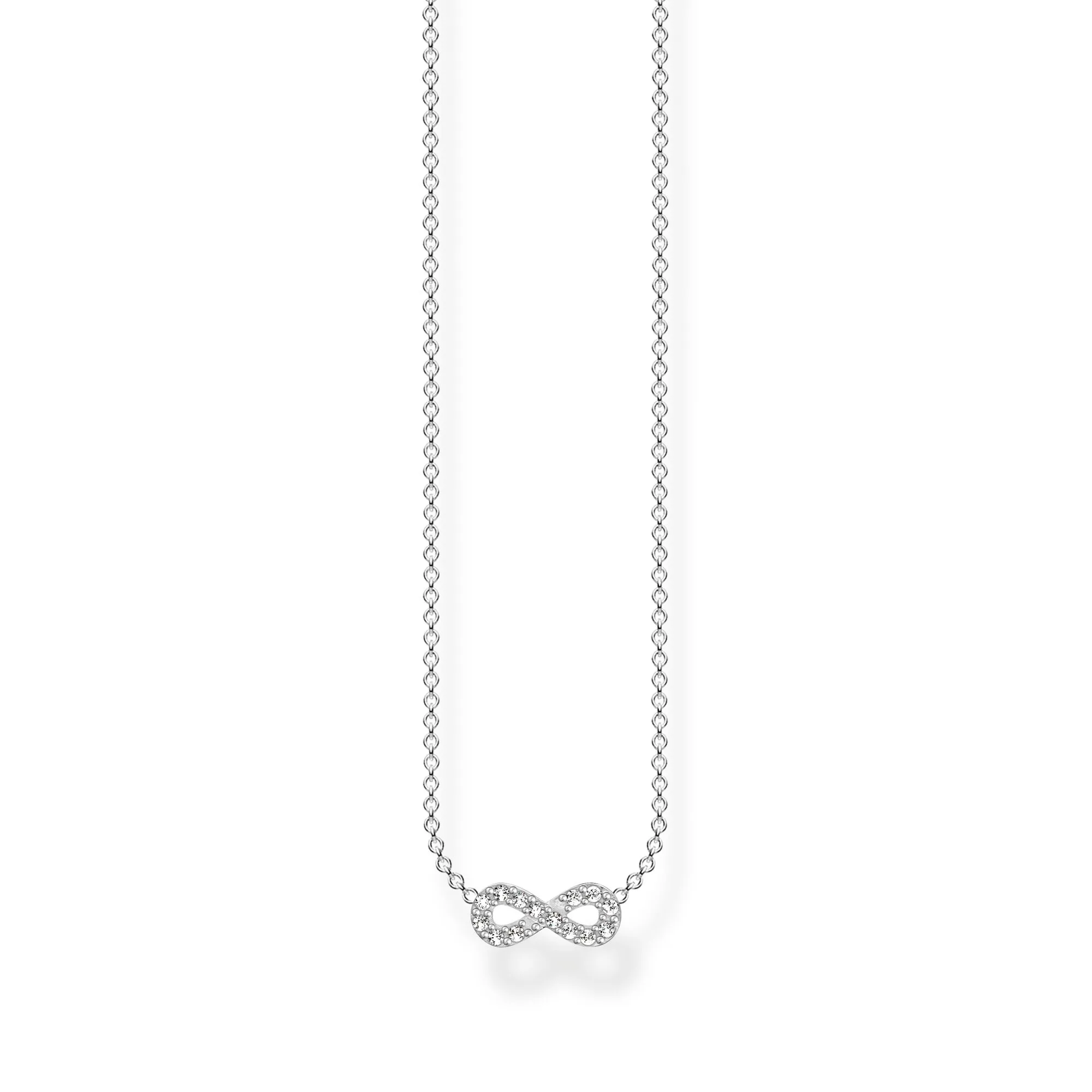 Thomas Sabo Damen Halsketten Unendlichkeitskette Silber