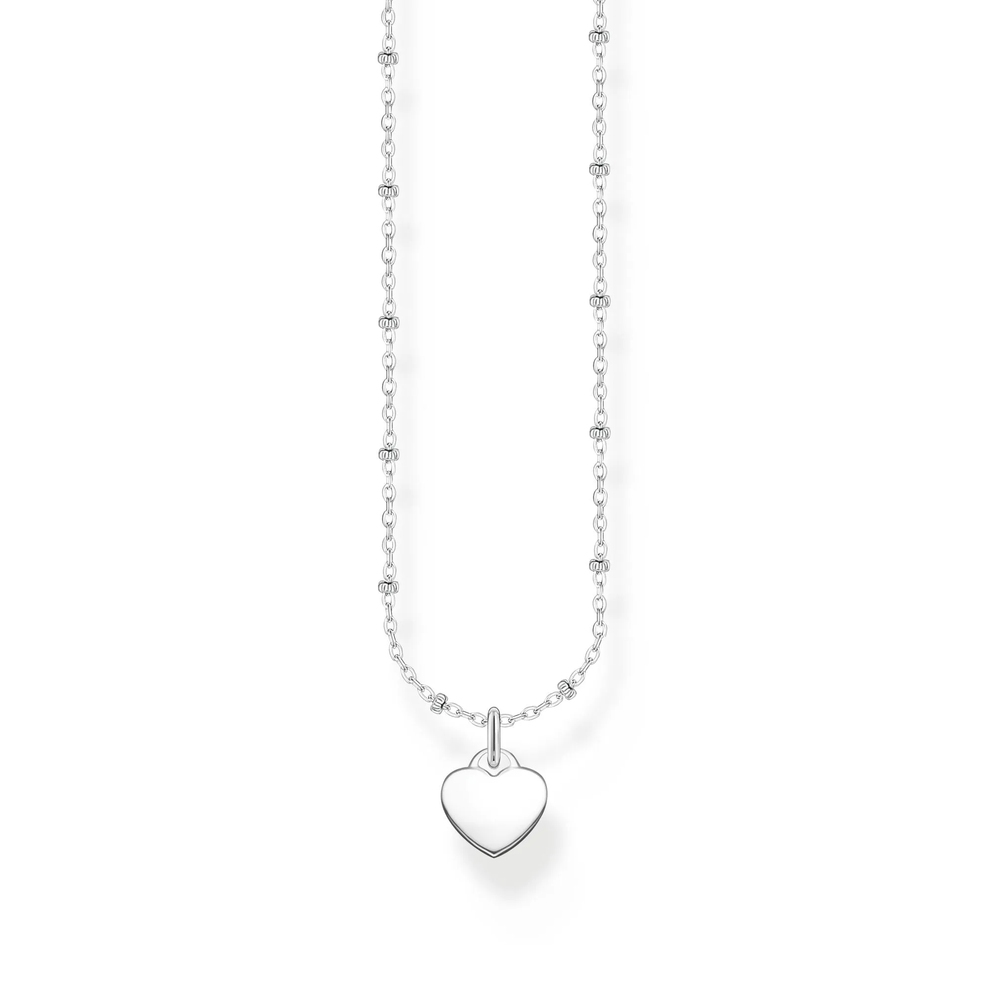 Thomas Sabo Damenketten Silberkette mit Herz-Anhänger