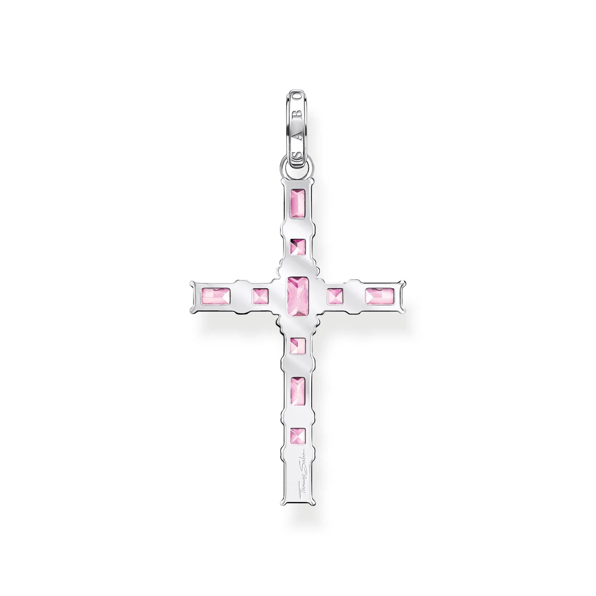 Thomas Sabo Damen Anhänger Schmuck Heritage Rosa Kreuz Anhänger