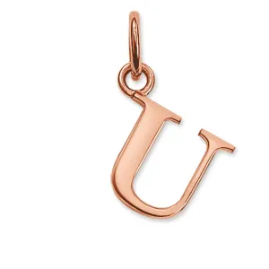 Thomas Sabo Damen Anhänger Schmuck Anhänger Buchstabe U