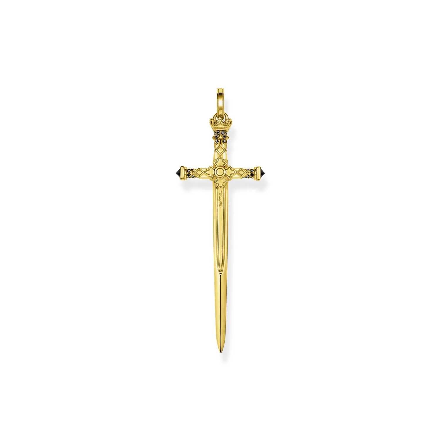 Thomas Sabo Damen Anhänger Schmuck Anhänger Schwert Gold