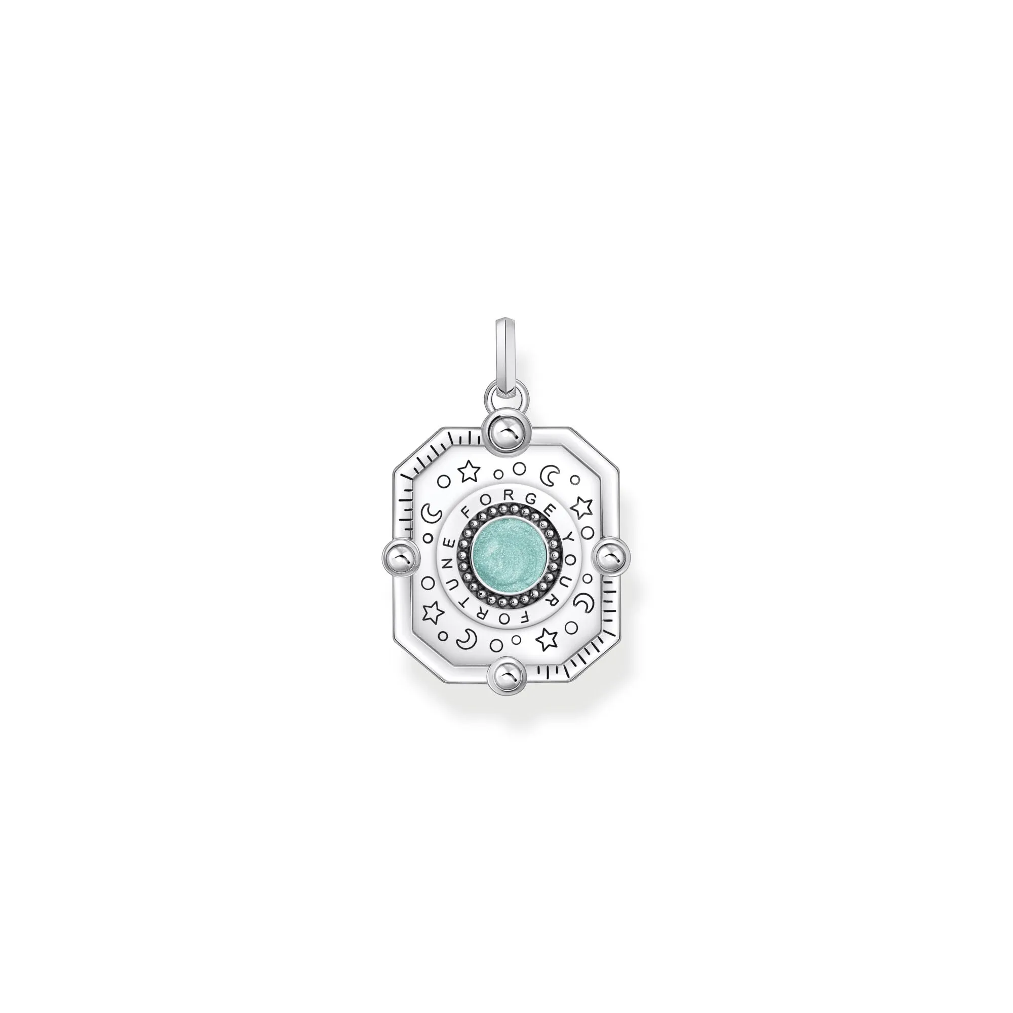 Thomas Sabo Damen Anhänger Schmuck Anhänger mit Karma-Rad