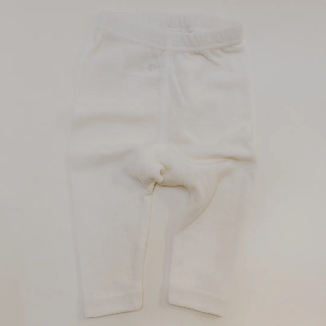 Tothemoon ☾ - Babyhose - Wolle & Seide - Nadelmuster - Natur
