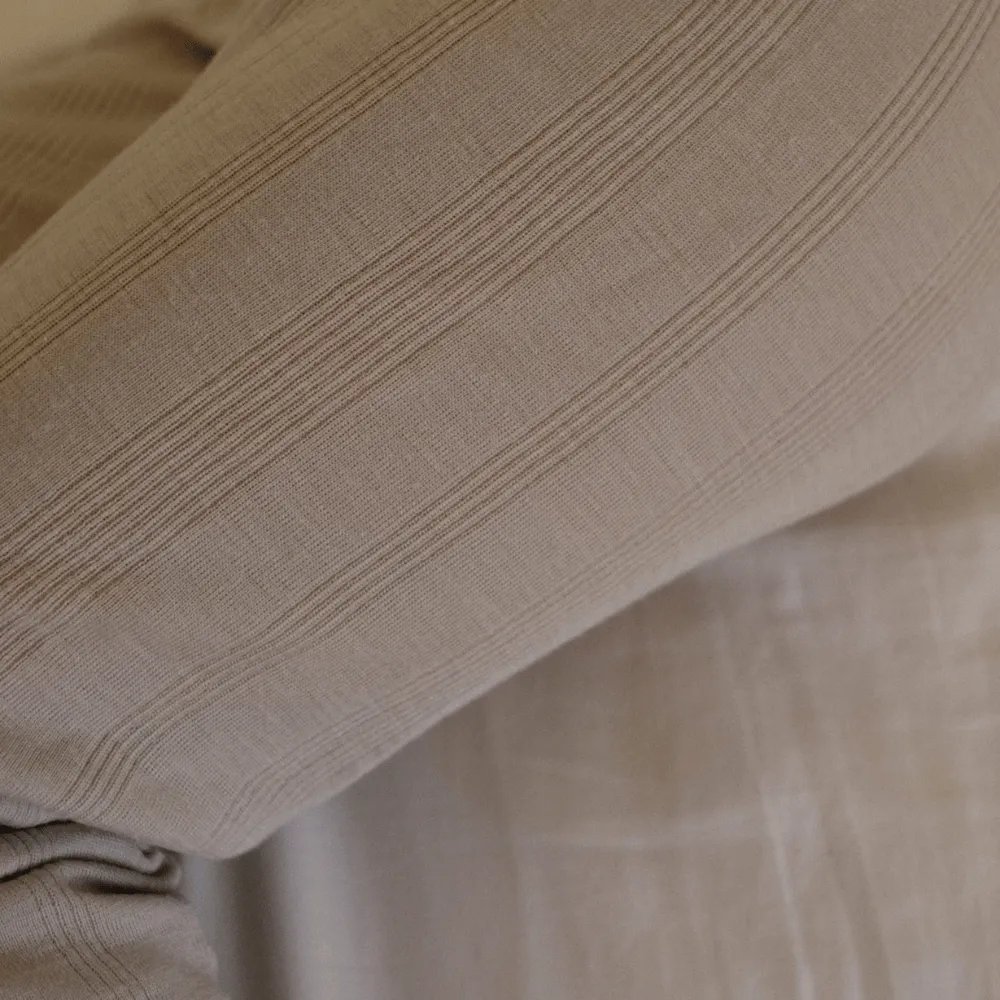 Zum Mond ☾ - Leggings - Wolle & Seide - Nadelmuster - Taube