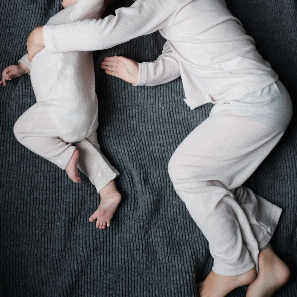 Zum Mond ☾ - Weite Hose - 100% Wolle - Mondstrahl
