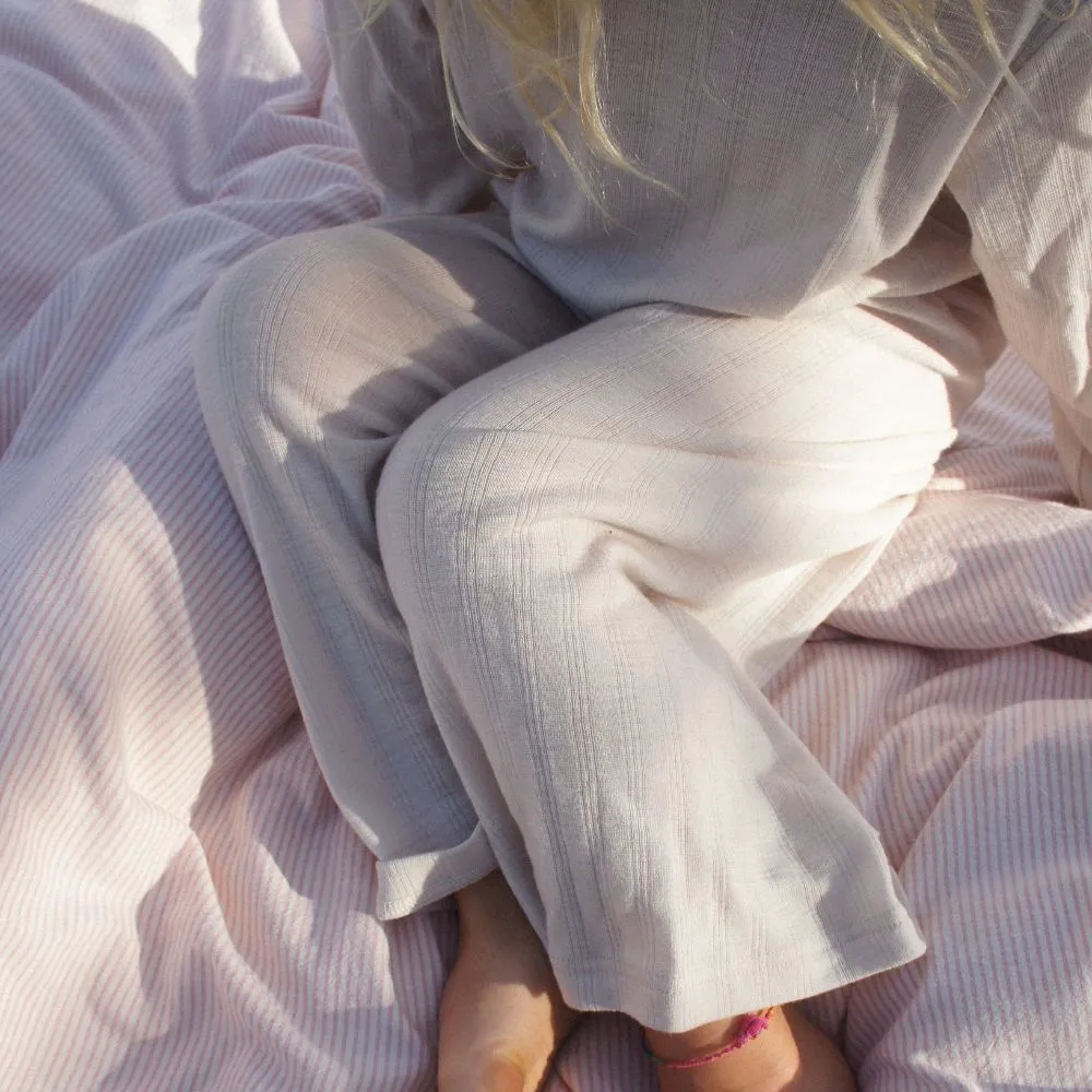 Zum Mond ☾ - Weite Hose - 100% Wolle - Mondstrahl