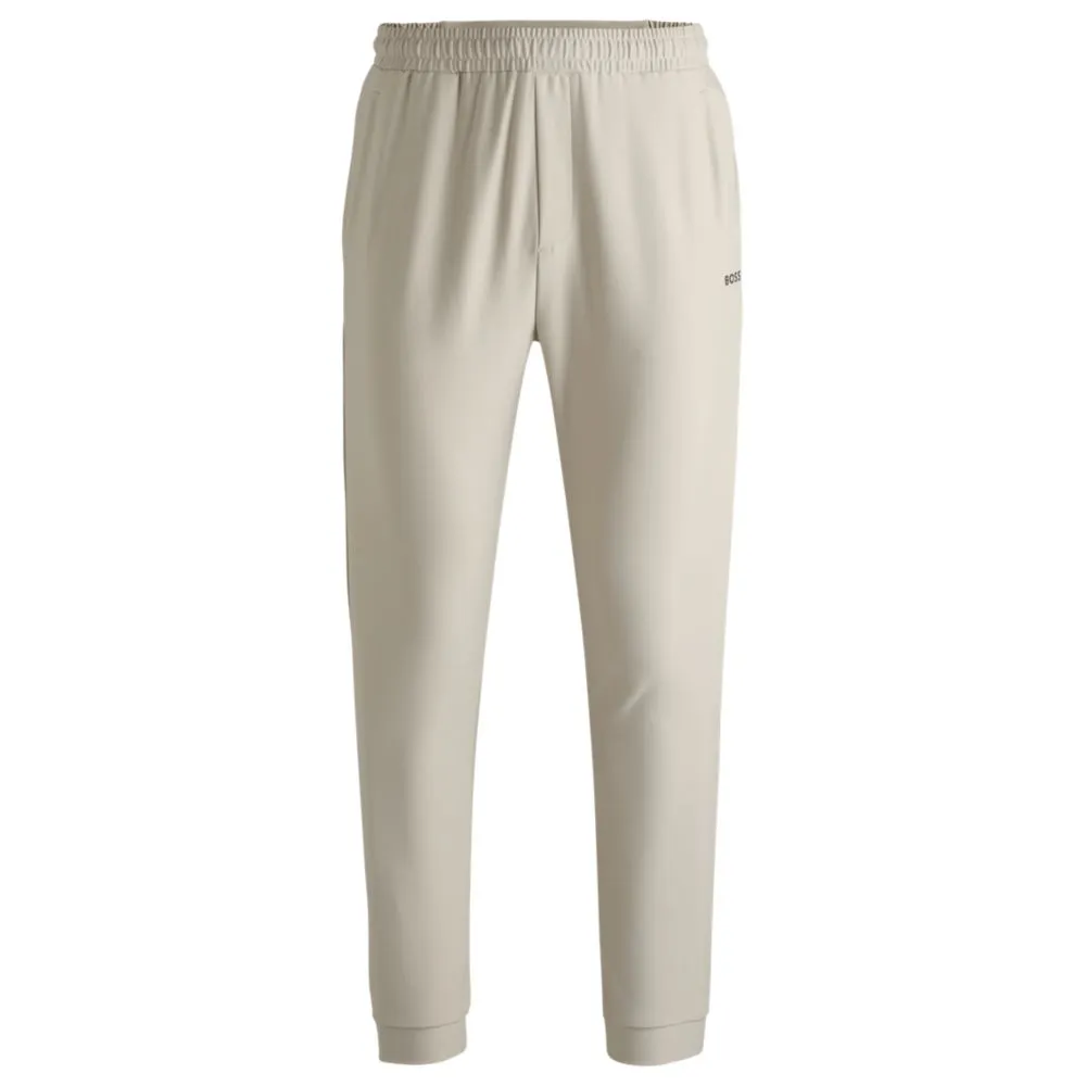 Jogginghose aus dehnbarem Stoff mit dekorativem reflektierendem Logo