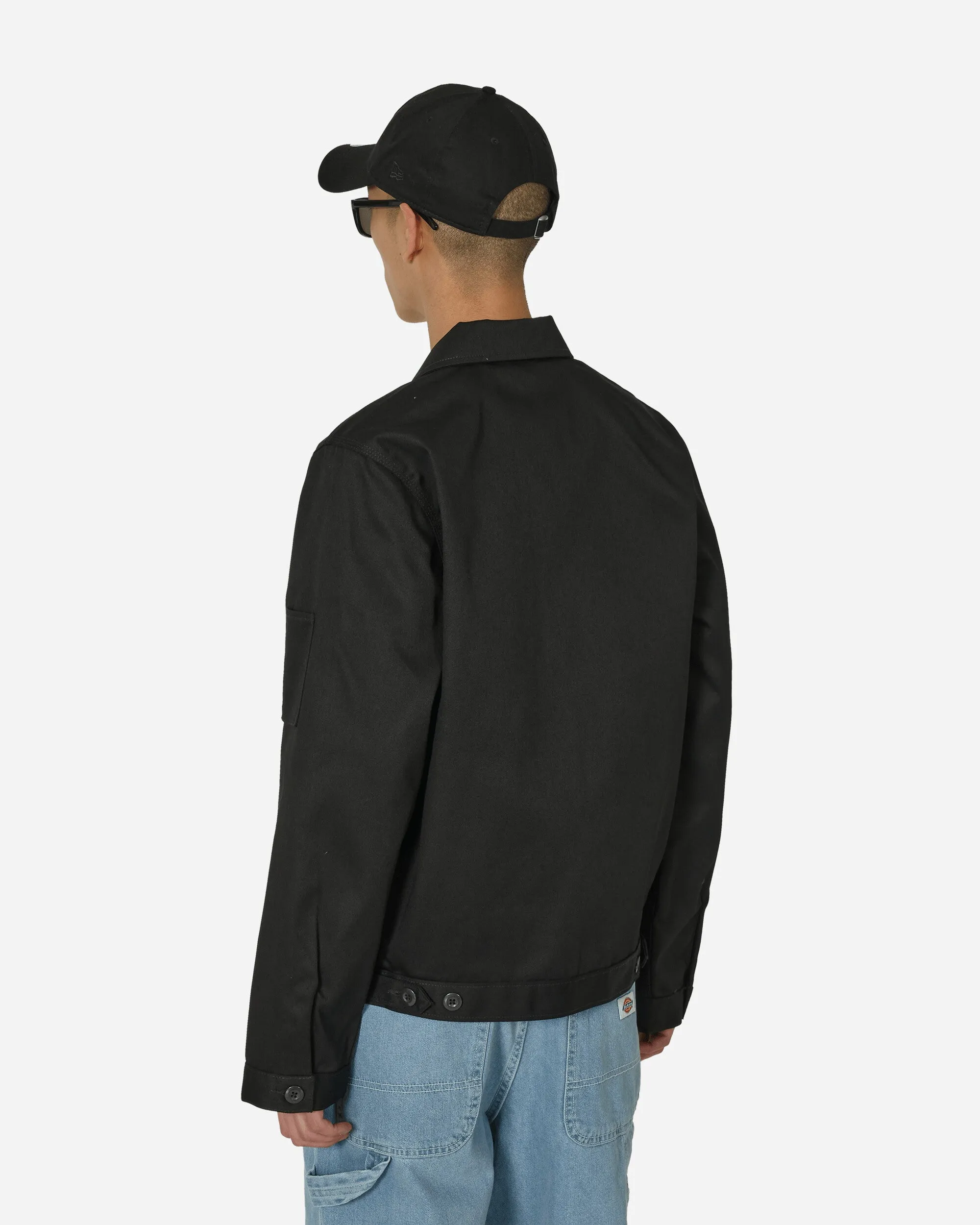 Ungefütterte Eisenhower-Jacke Schwarz