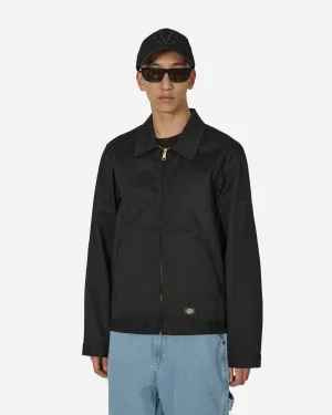 Ungefütterte Eisenhower-Jacke Schwarz
