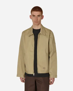 Ungefütterte Eisenhower-Jacke Khaki