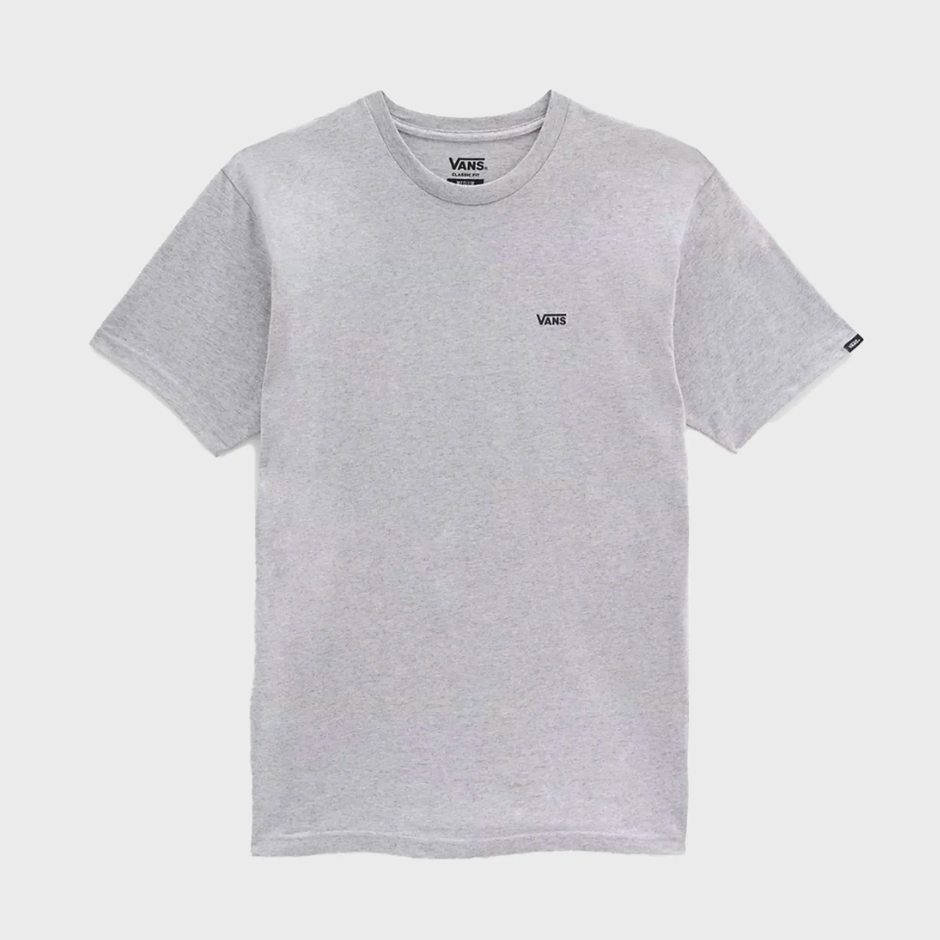 Vans Logo auf der linken Brust Herren T-Shirt - Athletic Heather Grau