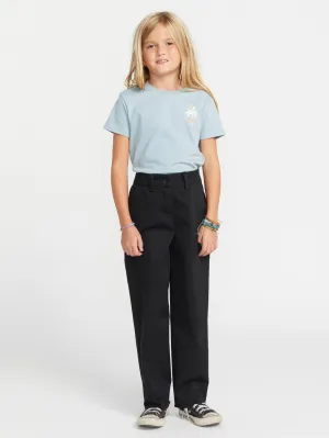 Volcom Girls Whawhat Chino Hose Schwarz Volcom