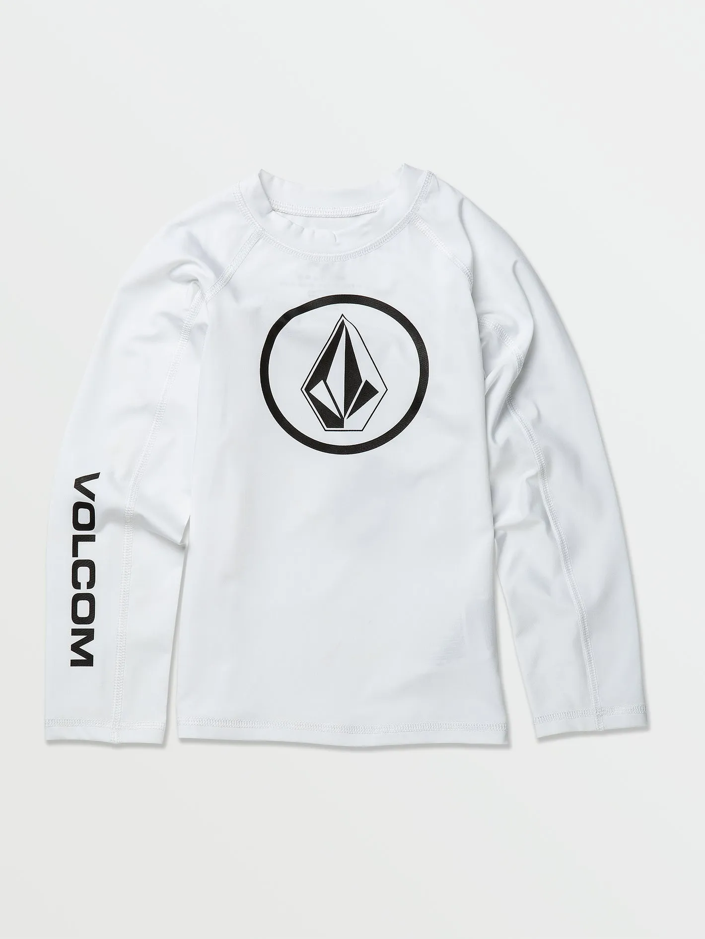 Volcom Lido Langarm-Shirt (Alter 2-7) Weiß Volcom