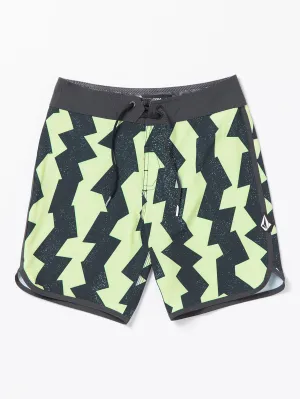 Volcom Wanderer Jakobsmuschel Mod-Tech Badehose Grüner Tee Volcom