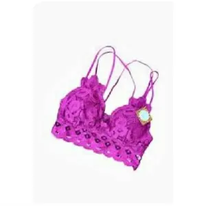 Damen-Spitzen-Bralette in Violett