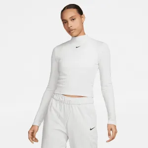 NIKE SPORTSWEAR ESSENTIALS DAMEN MOCK NECK T-SHIRT