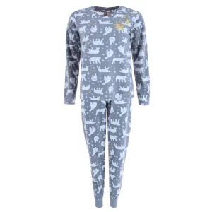 Damen-Pyjama-Set mit Eisbären-Print
