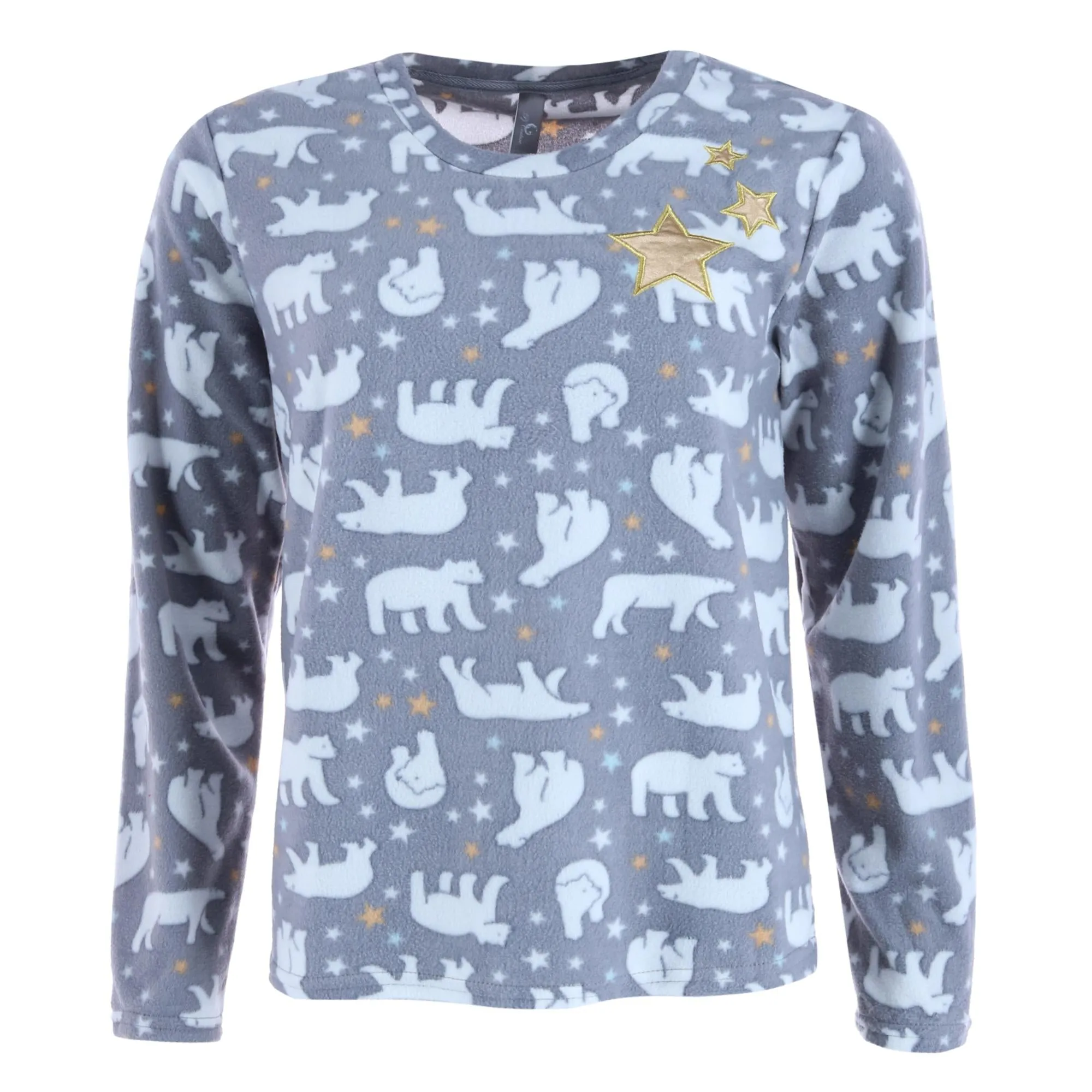 Damen-Pyjama-Set mit Eisbären-Print
