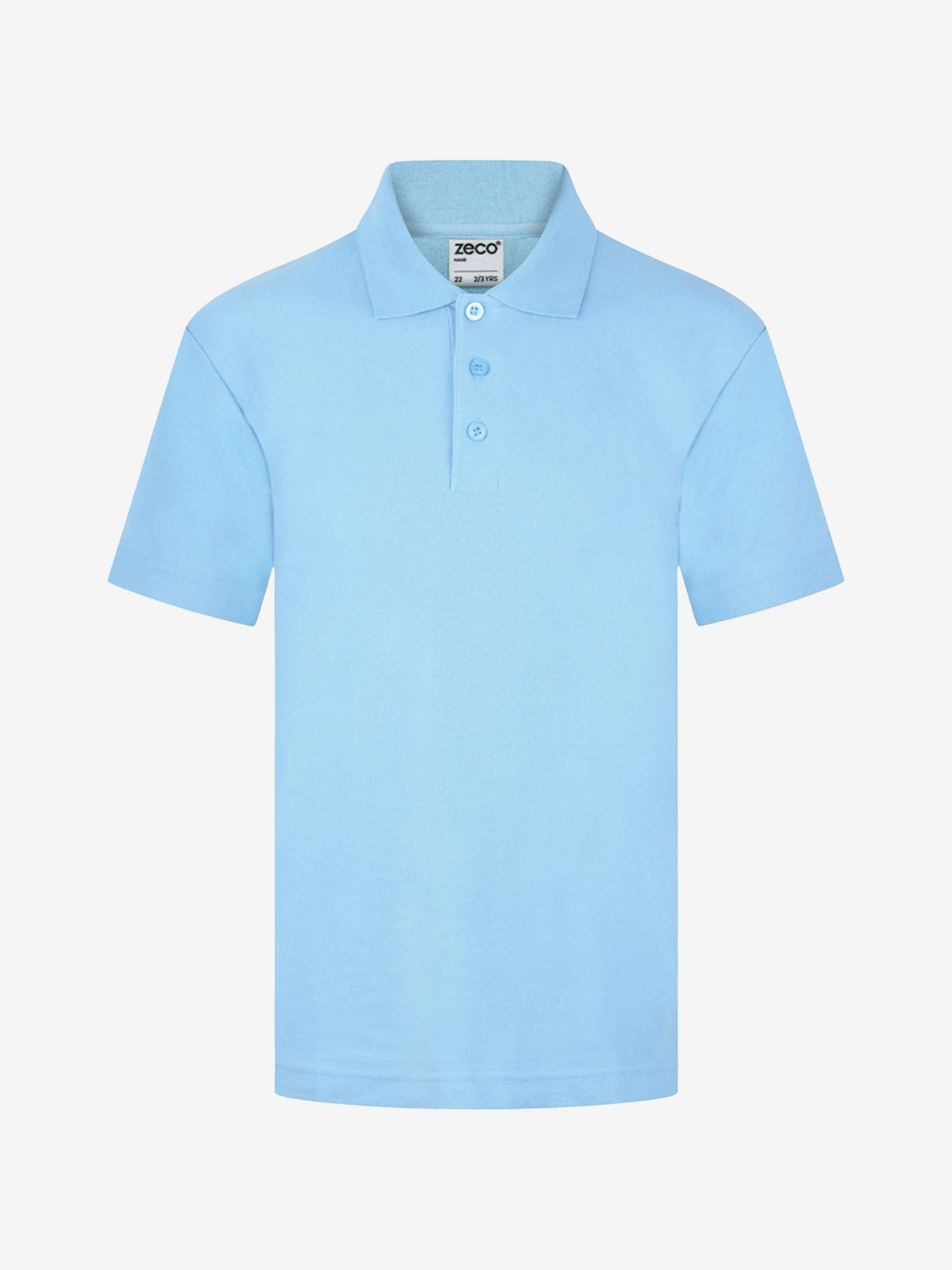 Zeco Kids Schul-Polohemd in Blau