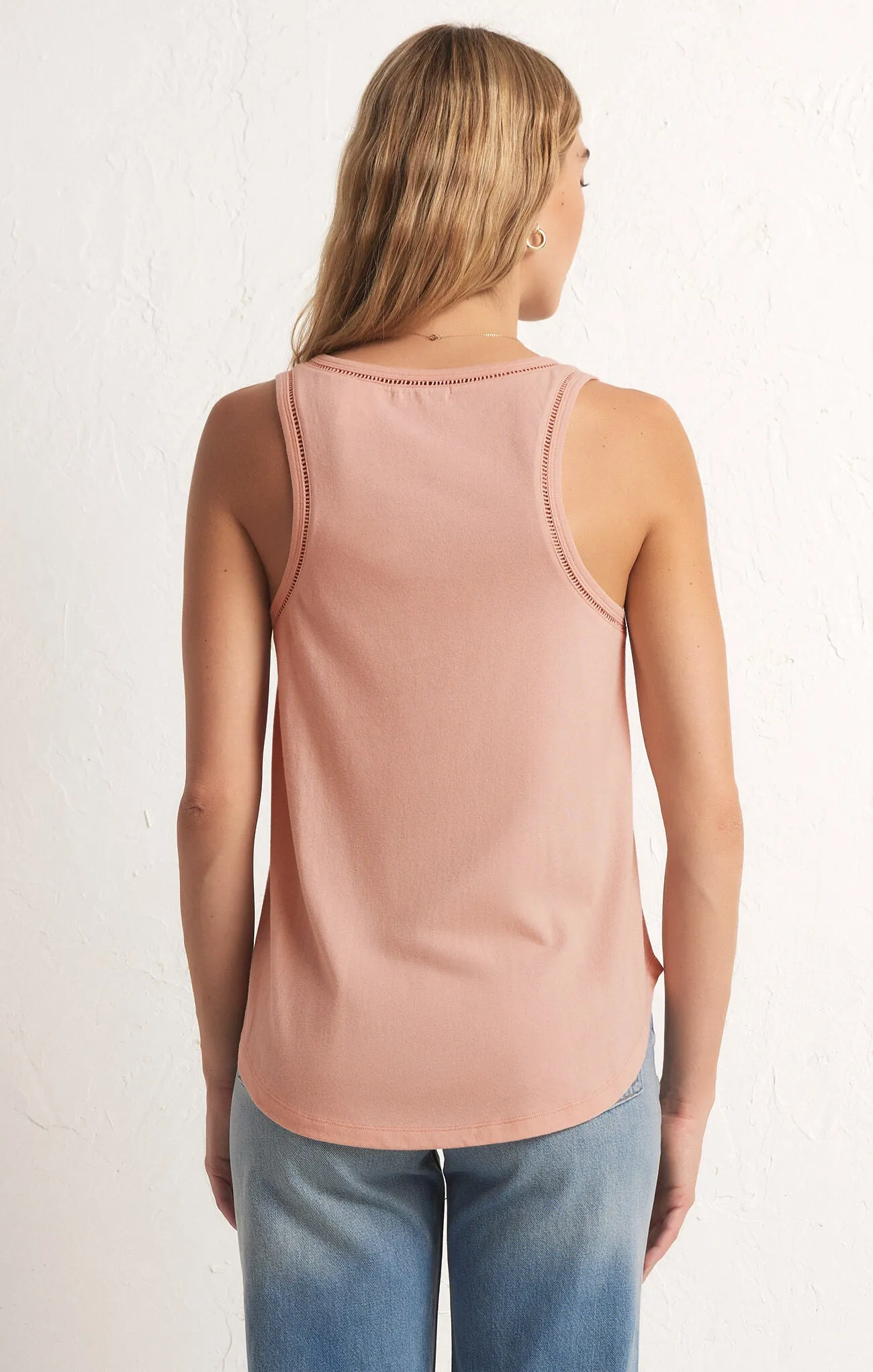 ZSUPPLY Vagabond Spitze-Saum Tanktop