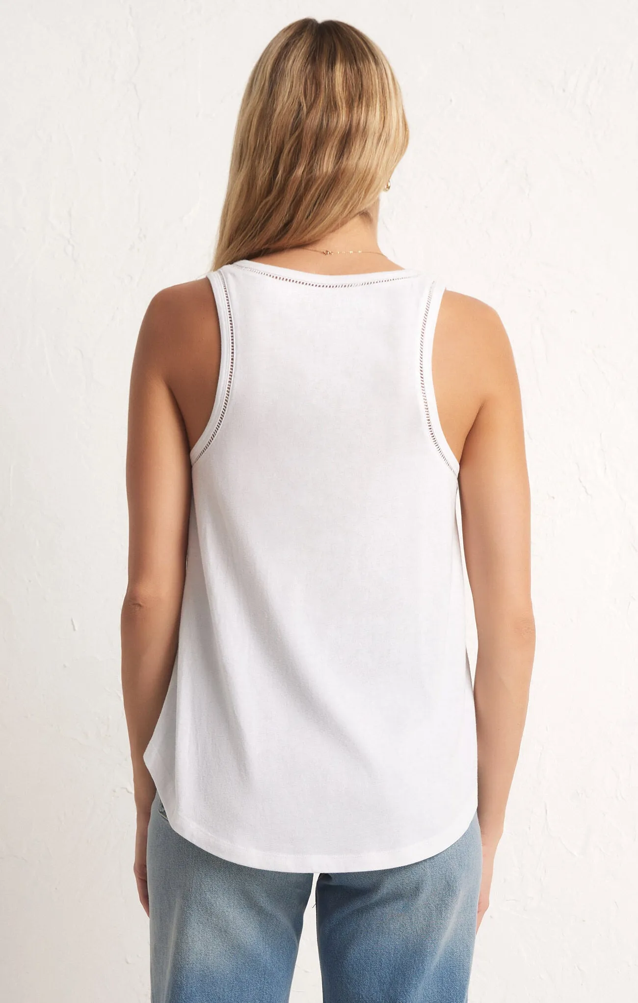 ZSUPPLY Vagabond Spitze-Saum Tanktop