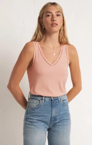 ZSUPPLY Vagabond Spitze-Saum Tanktop