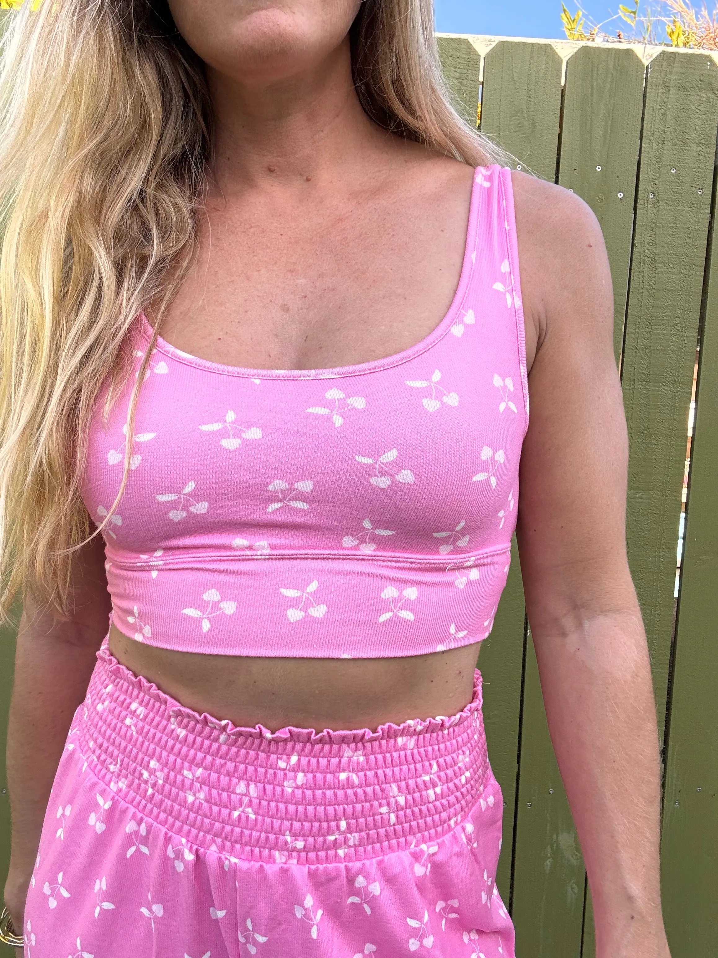 ZSUPPLY Zoe Cherry Tank BH - Rosa Bisou
